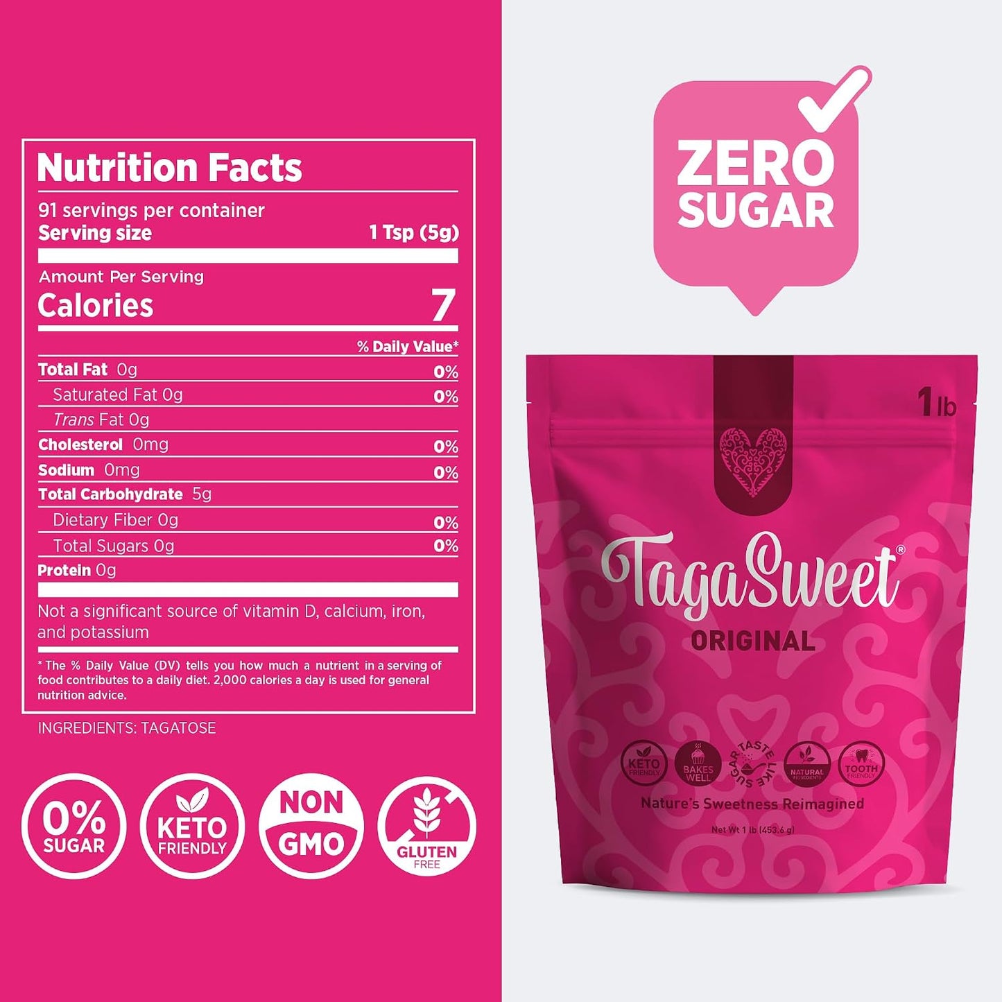 TagaSweet® Original (1 lb / 16 oz / 453.6g )