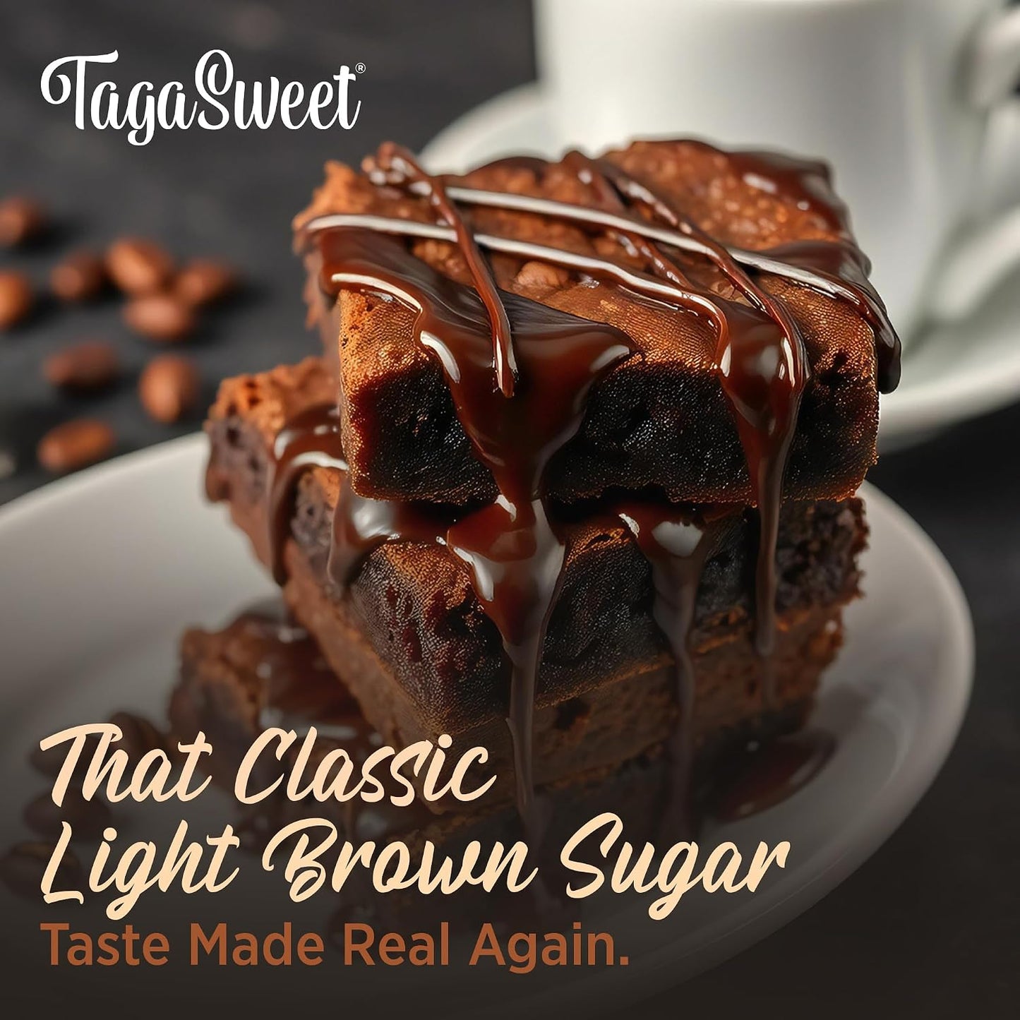 TagaSweet® Light Brown Sugar Alternative (1 lbs / 16 oz / 453.6 g)