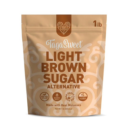 TagaSweet® Light Brown Sugar Alternative (1 lbs / 16 oz / 453.6 g)