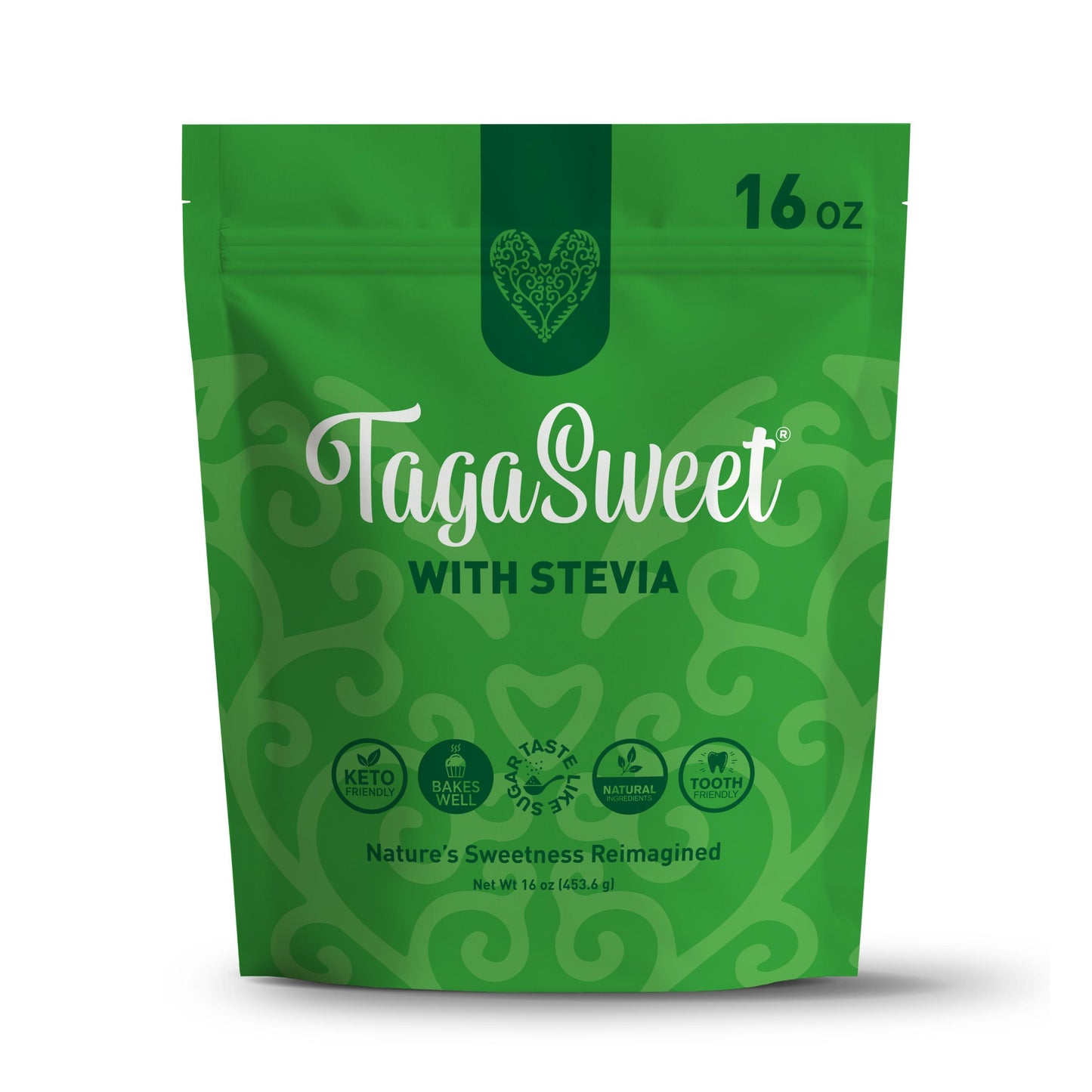TagaSweet® with Stevia (1 lb / 16 oz / 453.6 g)